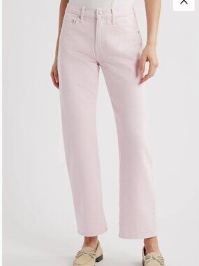 Pistola Lexi Mid Rise Bowed Straight Leg Jeans 27